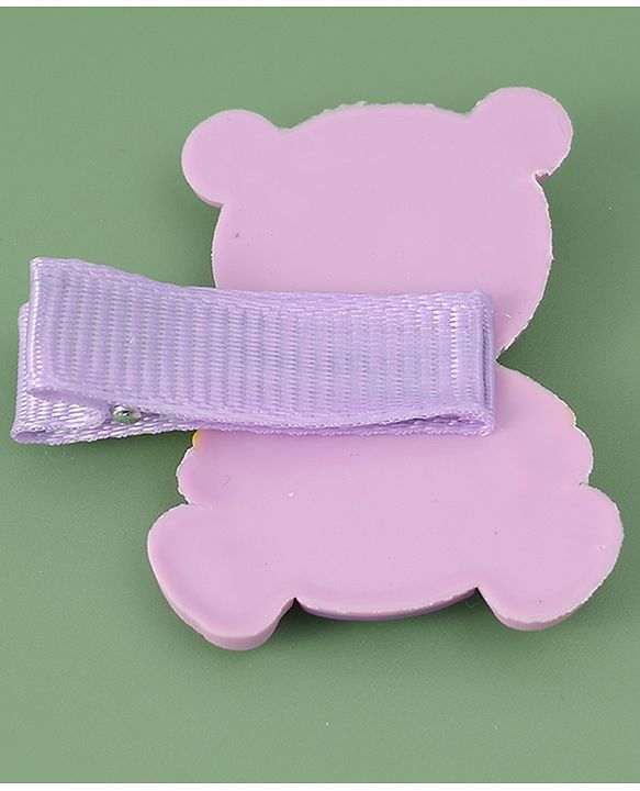 Babyhug Hair Accessories with Bow Applique Combo Sets - Purple
