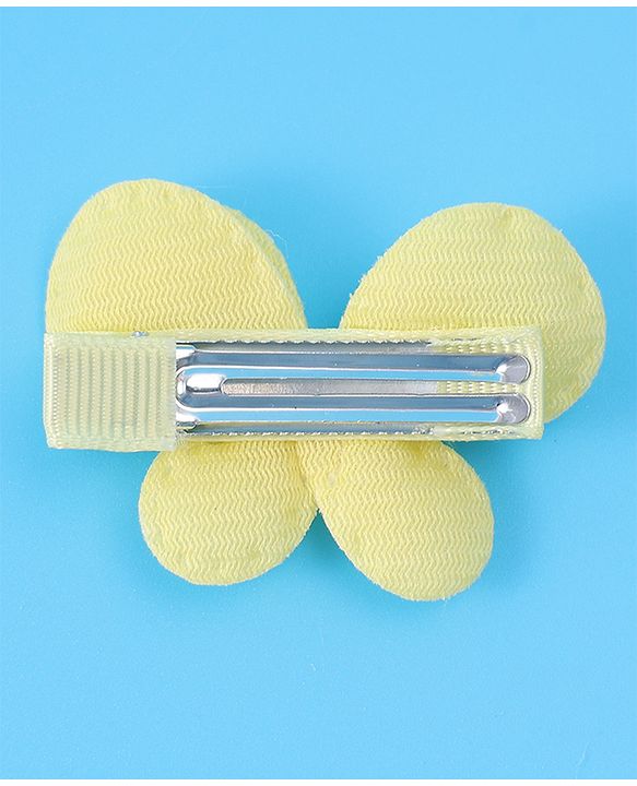 Babyhug Bow & Butterfly Clips Free Size Pack of 5 - Multicolor