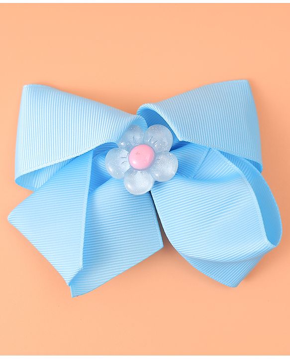 Babyhug Hair Pins & Clips with Floral Applique Free Size Pack of 7 - Multicolor