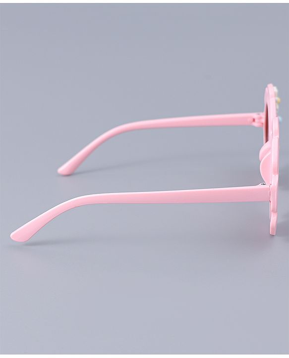Babyhug Hair Clip And Sunglasses Combo Set Free Size - Pink
