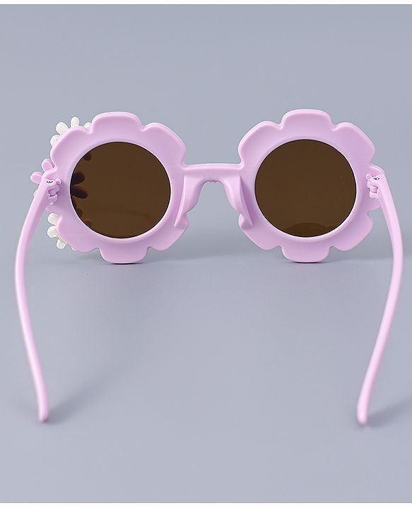 Babyhug Hair Clip And Sunglasses Combo Set Free Size - Purple