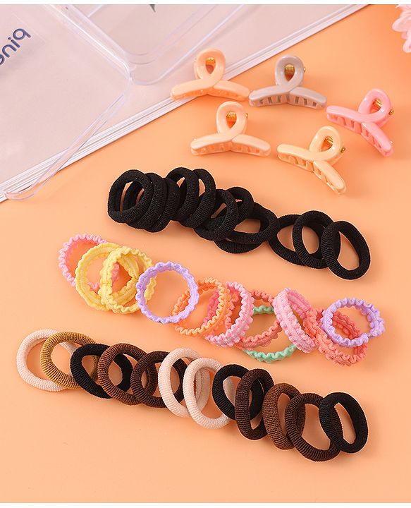 Pine Kids Free Size Hair Accessories Combo Sets - Black