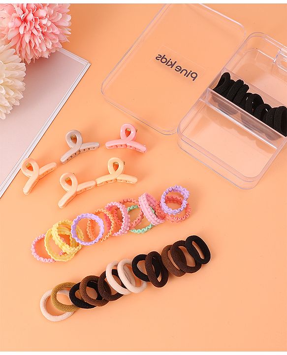 Pine Kids Free Size Hair Accessories Combo Sets - Black