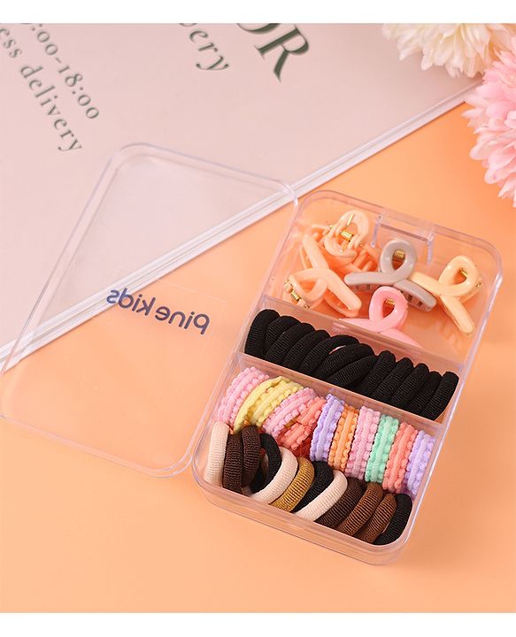 Pine Kids Free Size Hair Accessories Combo Sets - Black