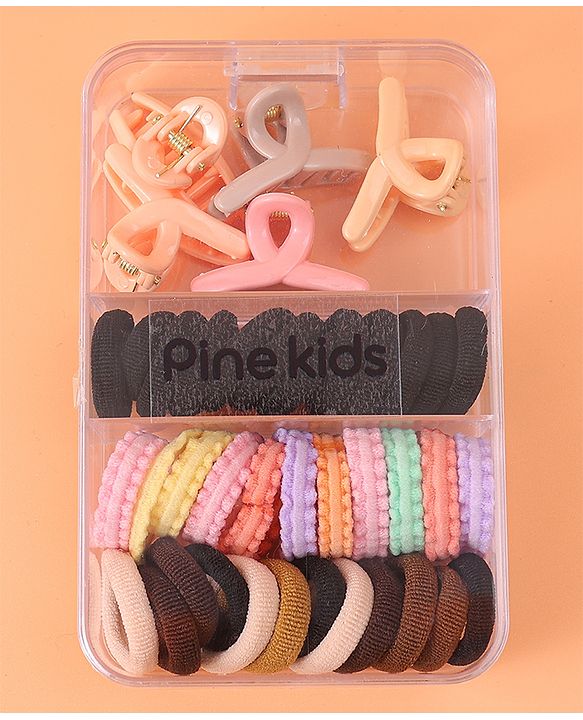 Pine Kids Free Size Hair Accessories Combo Sets - Black