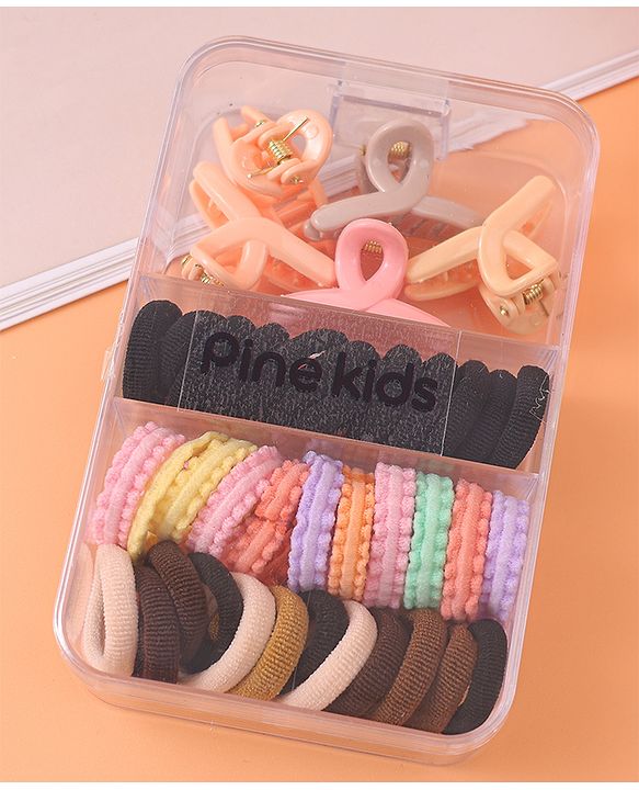 Pine Kids Free Size Hair Accessories Combo Sets - Black