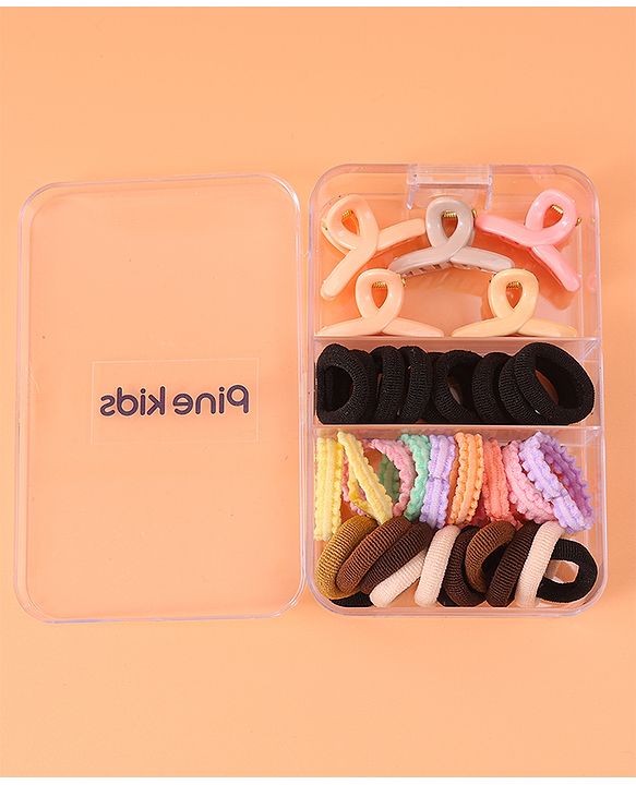 Pine Kids Free Size Hair Accessories Combo Sets - Black