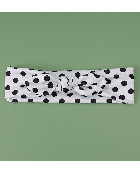 Babyhug Headbands with Floral & Bow Applique Free Size Pack of 3 - Pink White & Silver