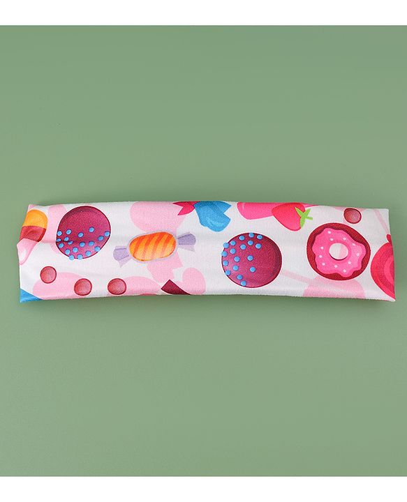 Babyhug Headbands with Bow Applique Free Size Pack of 3 - Pink