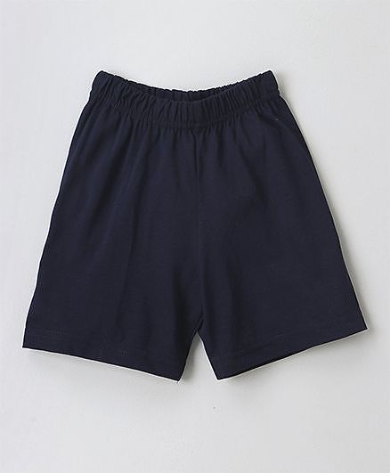 Babyhug Shorts Puppy Print Pack of 2 - Navy White