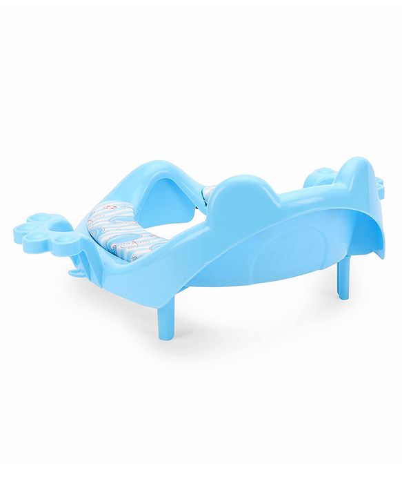 Babyhug Dolphine Print Potty Seat with Handle - Blue