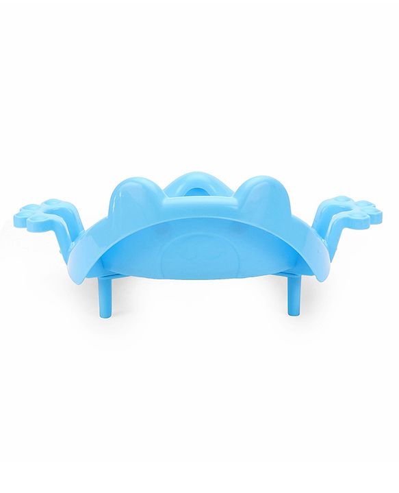Babyhug Dolphine Print Potty Seat with Handle - Blue