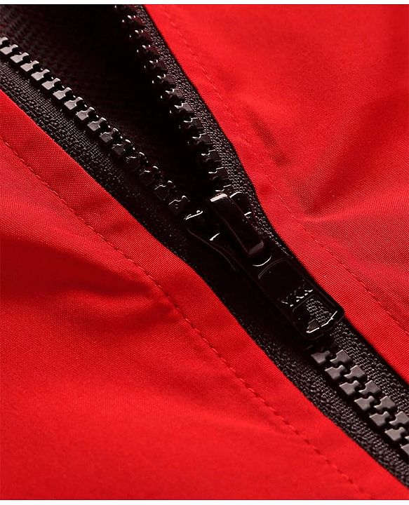 Pine Active Woven Full Sleeve Tracksuit with Tape Detailing - Red