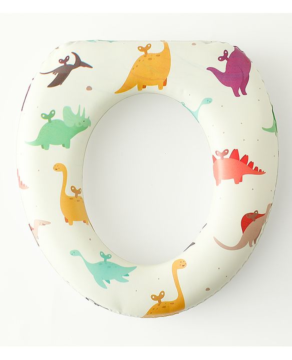 Babyhug Baby Potty Seat With Aquatic Print - Multicolor