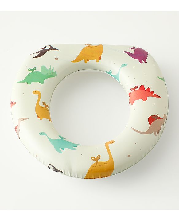 Babyhug Baby Potty Seat With Aquatic Print - Multicolor