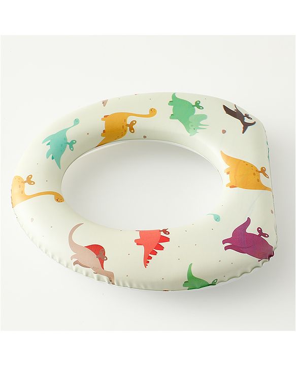Babyhug Baby Potty Seat With Aquatic Print - Multicolor
