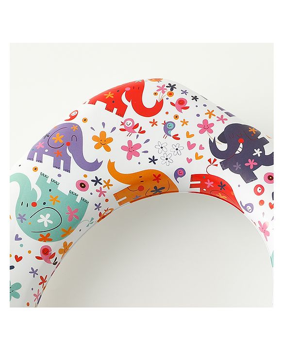Babyhug Baby Potty Seat With Aquatic Print - Multicolor