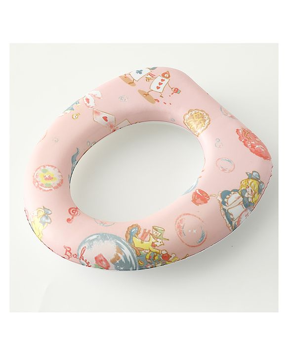 Babyhug Baby Potty Seat With Aquatic Print - Multicolor