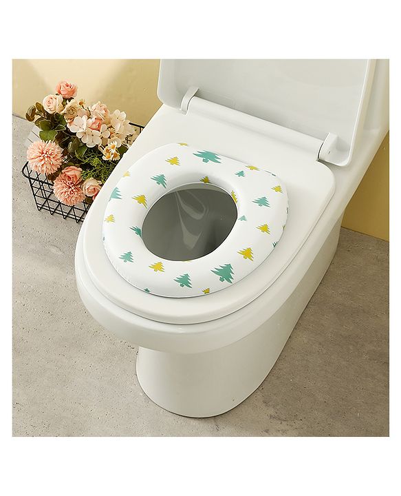 Babyhug Baby Potty Seat With Tree Print - Multicolor
