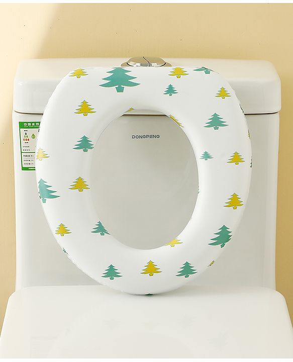 Babyhug Baby Potty Seat With Tree Print - Multicolor