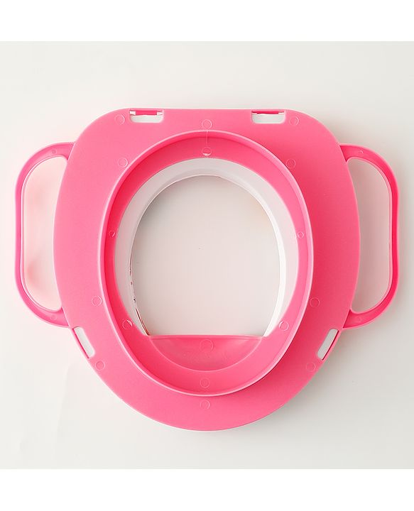 Babyhug Baby Potty Seat With Aquatic Print - Light Blue