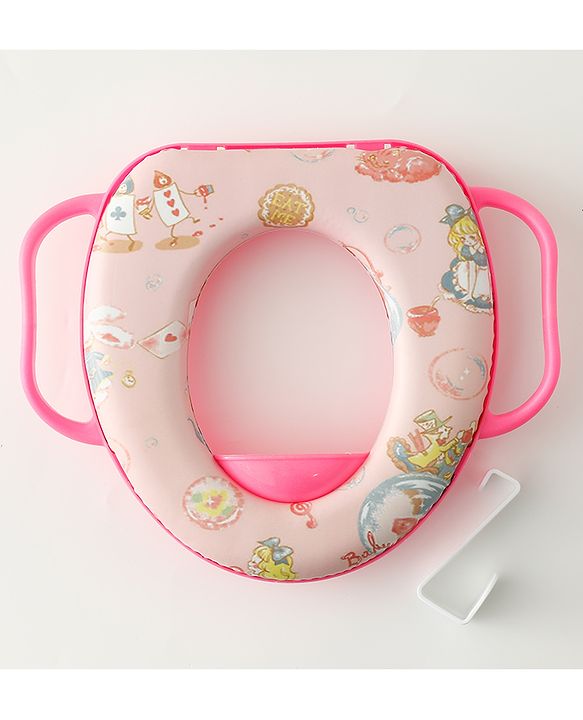 Babyhug Baby Potty Seat With Aquatic Print - Light Blue