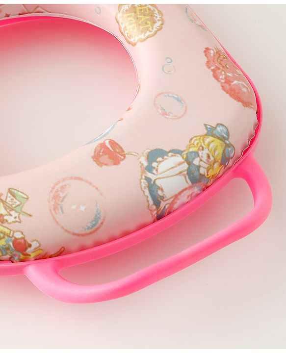 Babyhug Baby Potty Seat With Aquatic Print - Light Blue