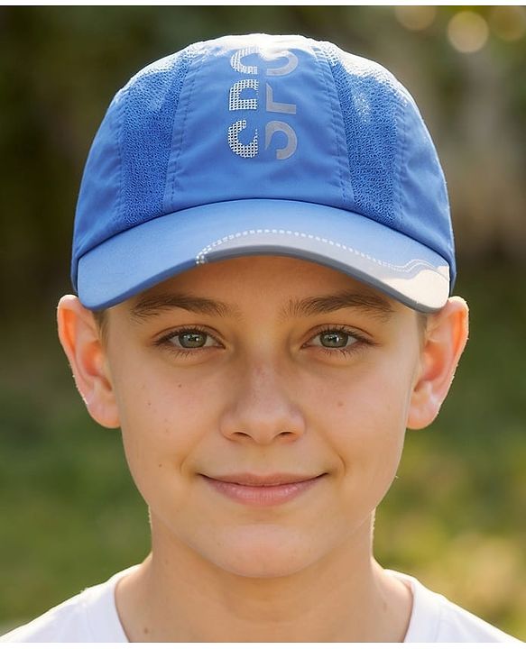 Pine Active Baseball Cap With Text Print Blue - Diameter 15.5 cm