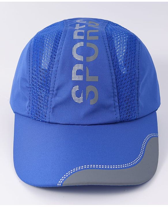 Pine Active Baseball Cap With Text Print Blue - Diameter 15.5 cm