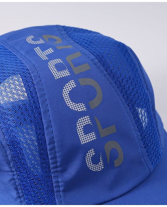 Pine Active Baseball Cap With Text Print Blue - Diameter 15.5 cm