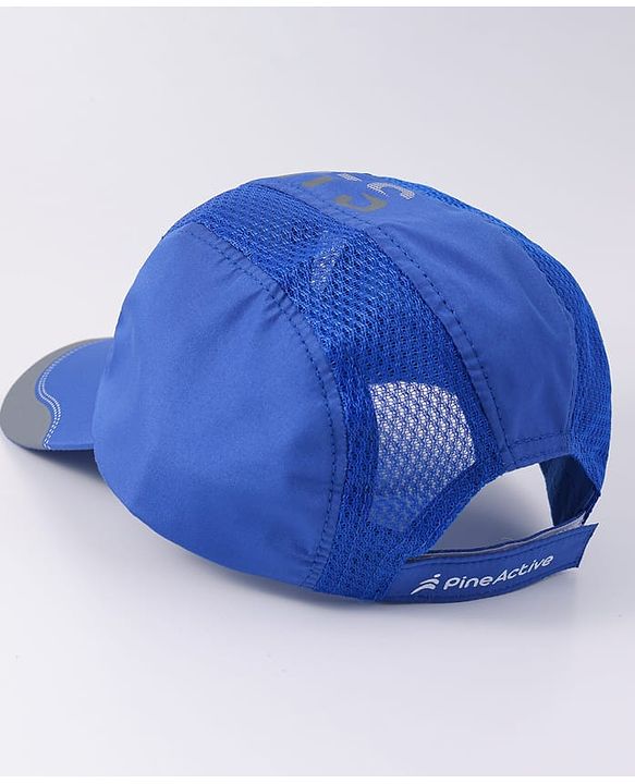 Pine Active Baseball Cap With Text Print Blue - Diameter 15.5 cm