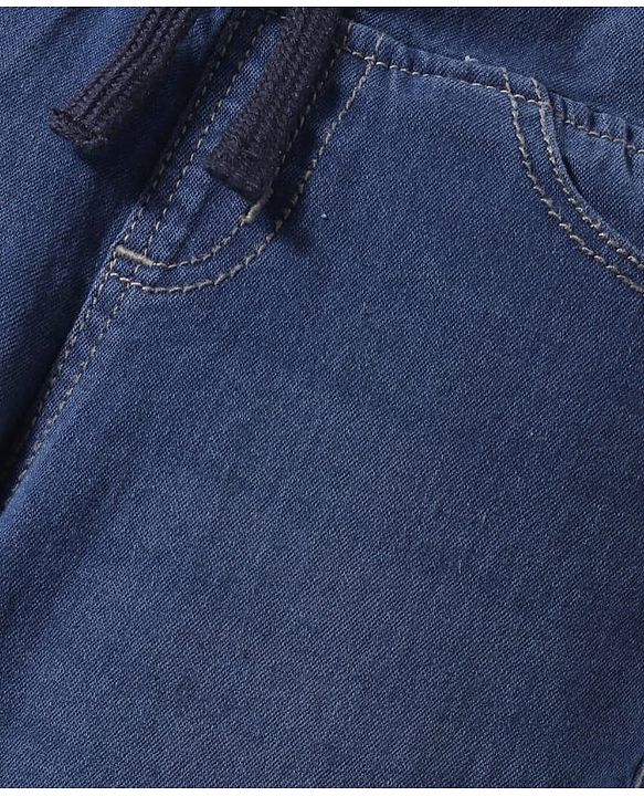 Pine Kids Full Length Washed Denim Jeans - Blue