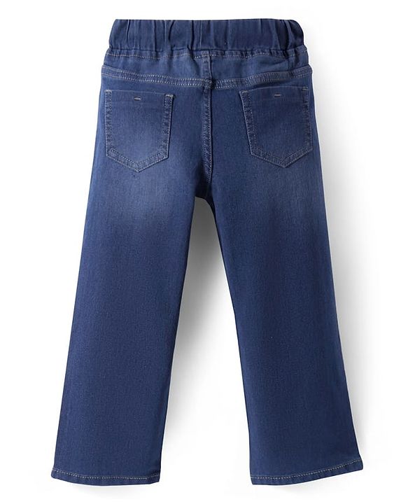 Pine Kids Full Length Washed Denim Jeans - Blue