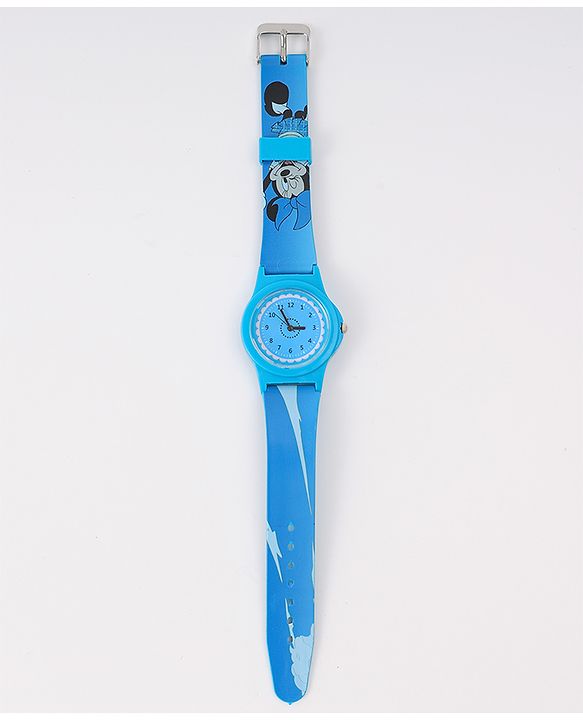 Pine Kids Disney Analog Watch with Minnie Mouse Print - Blue