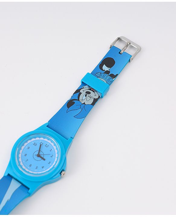 Pine Kids Disney Analog Watch with Minnie Mouse Print - Blue