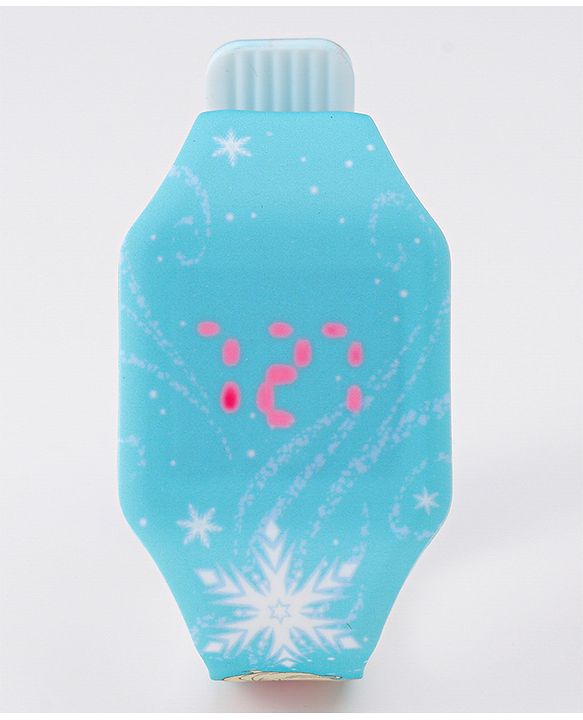 Babyhug Digital Watch with Disney Frozen Print - Light Blue