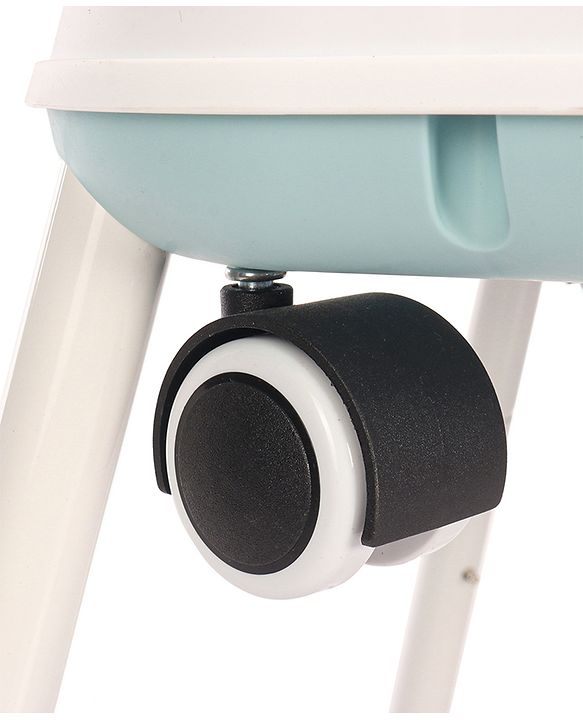 Babyhug Disney 3 in 1 Comfy High Chair With Mickey & Friends Retro Theme Print - Sky Blue