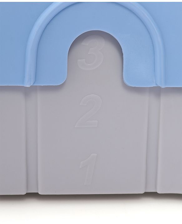 Babyhug Disney Booster Seat With Mickey & Friends Star Theme Print - Blue