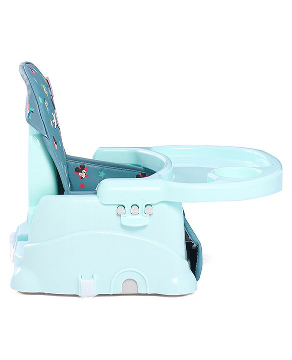 Babyhug Disney Booster Seat With Mickey & Friends Star Theme Print - Blue