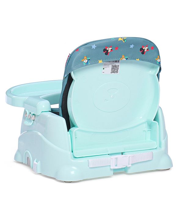 Babyhug Disney Booster Seat With Mickey & Friends Star Theme Print - Blue