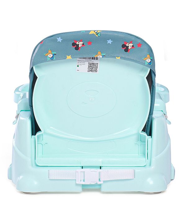 Babyhug Disney Booster Seat With Mickey & Friends Star Theme Print - Blue