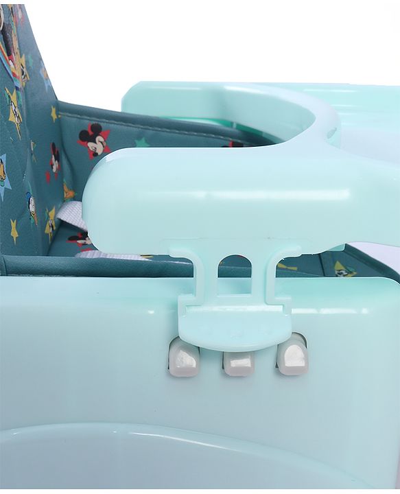 Babyhug Disney Booster Seat With Mickey & Friends Star Theme Print - Blue