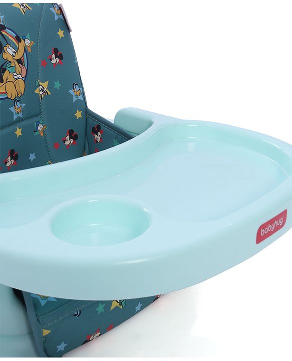 Babyhug Disney Booster Seat With Mickey & Friends Star Theme Print - Blue