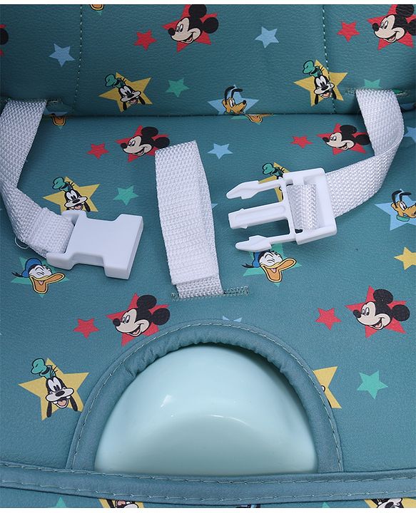 Babyhug Disney Booster Seat With Mickey & Friends Star Theme Print - Blue