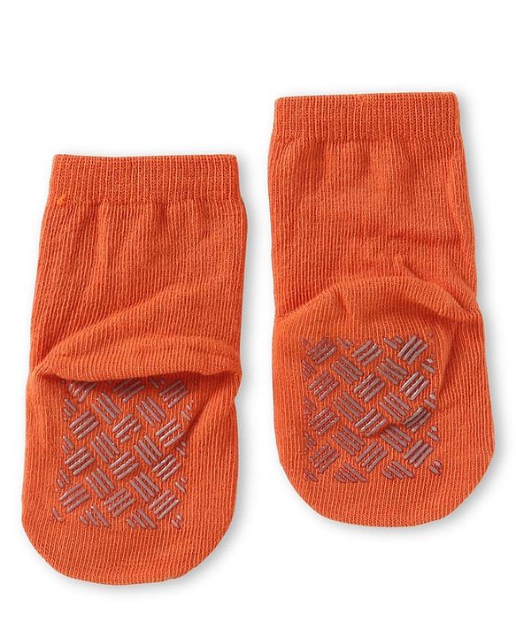 Cute Walk by Babyhug Knit Ankle Length Antibacterial Anti Skid Socks with Animal Design Pack of 3 - Multicolor