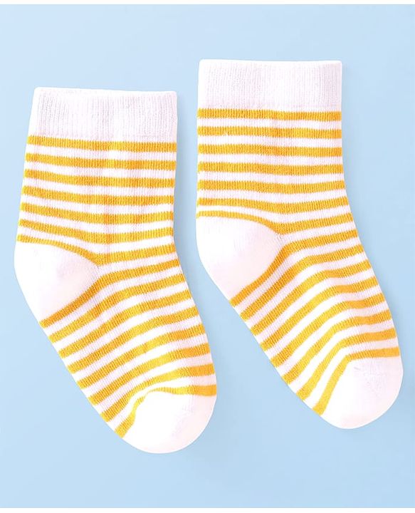 Cute Walk by Babyhug Ankle Length Antibacterial Socks with Vehicle Design Pack Of 3 - White & Red