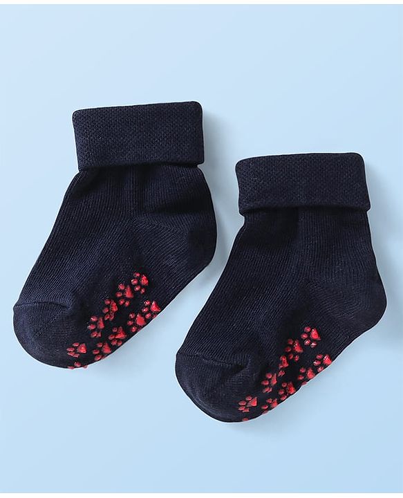 Cute Walk by Babyhug Ankle Length Antibacterial Socks with Floral Design Pack Of 3 - Blue Pink & White