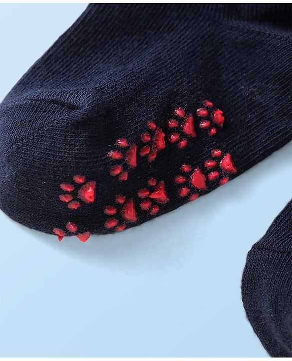 Cute Walk by Babyhug Ankle Length Antibacterial Socks with Floral Design Pack Of 3 - Blue Pink & White