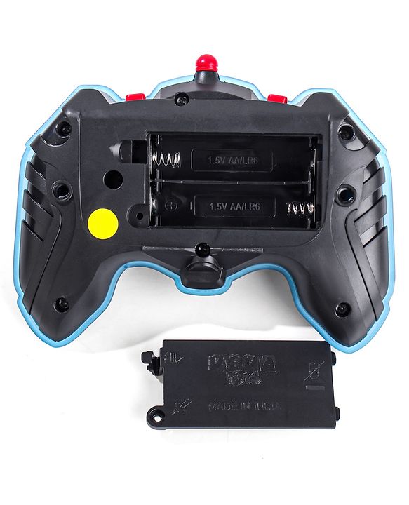 Babyhug Premium Off Roader Rechargeable Remote Control Truck With Normal & Turbo Speed & 4 Headlight Modes - Sky Blue