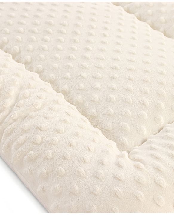 Babyhug Sleeping Bag Feeding Pillow & Blanket Combo Set with Giraffe Embroidery - White